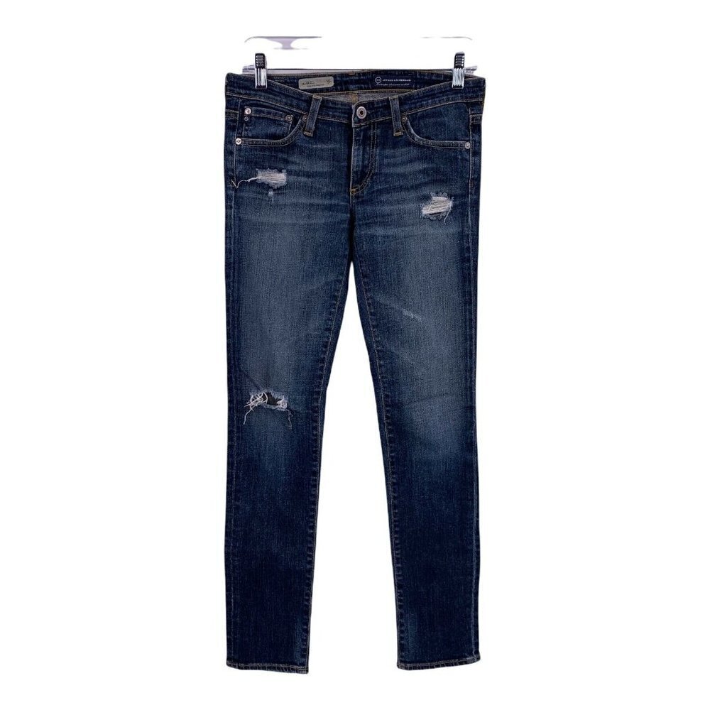 Adriano Goldschmied The Stilt Cigarette Leg Distressed Jeans Size 26